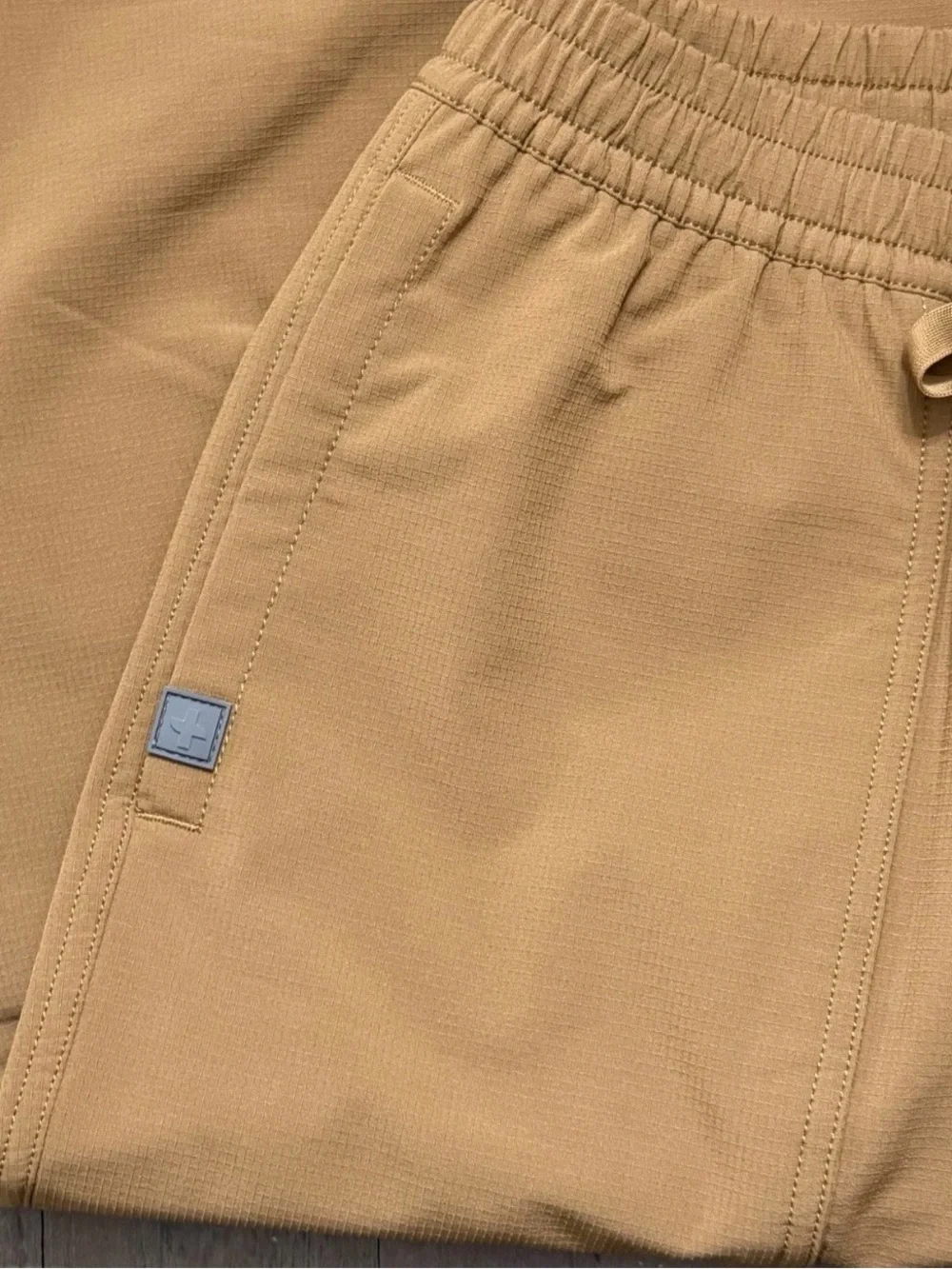 NWT FIGS Men Indestructible Cargo Scrub Pant Earth Tan Brown Ripstop XS Regular